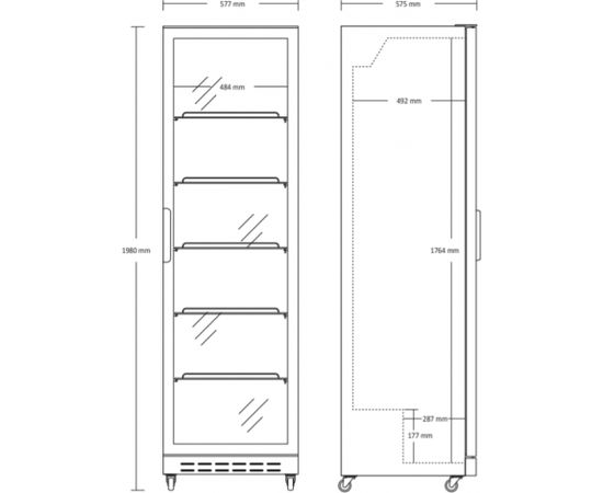 Display cooler Scandomestic SD430E