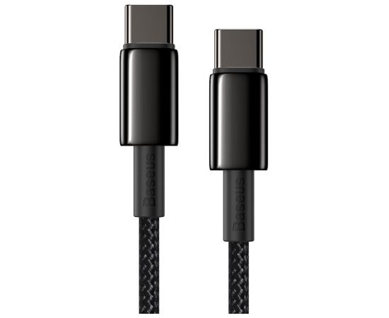 Baseus Tungsten Gold Cable Type-C to Type-C 100W 1m (black)