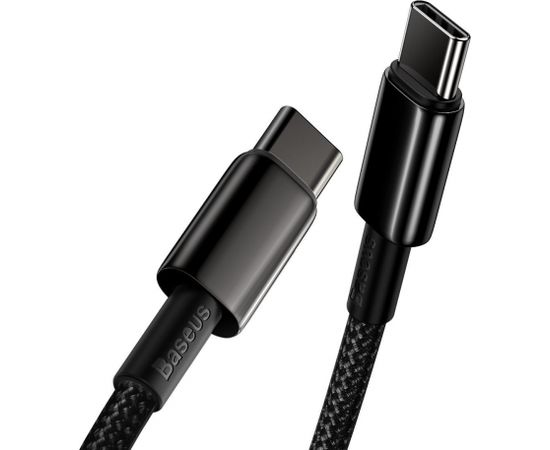 Baseus Tungsten Gold Cable Type-C to Type-C 100W 1m (black)