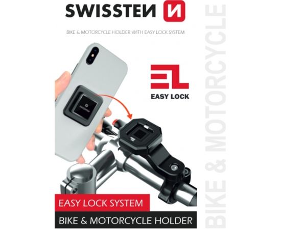 Swissten EASY LOCK BIKE Velosipēda turētājs mobilajam telefonam