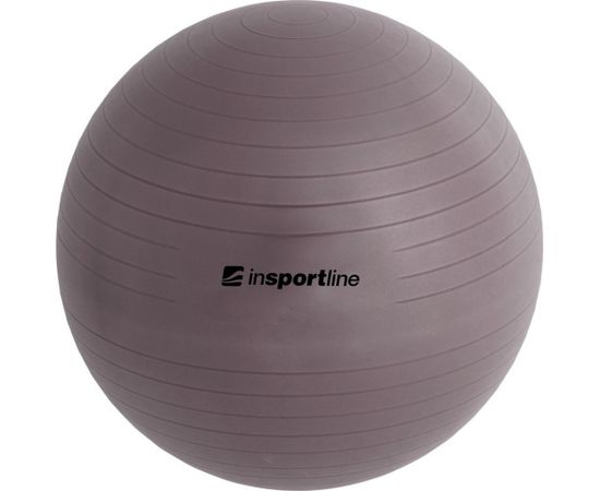 Vingrošanas bumba + sūknis inSPORTline Top Ball 45cm - Grey
