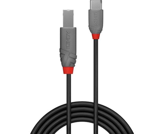 CABLE USB2 C-B 0.5M/ANTHRA 36940 LINDY