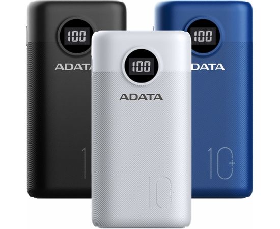 ADATA P10000QCD Lithium-Ion (Li-Ion) 10000 mAh Blue