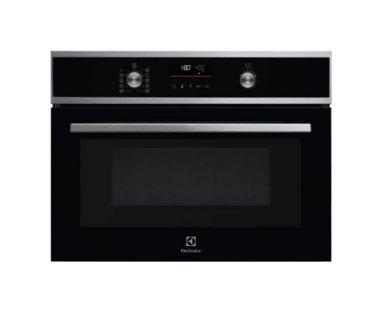 Electrolux EVL6E46X cepeškrāsns - kompakta, 45 cm, metāls, melna