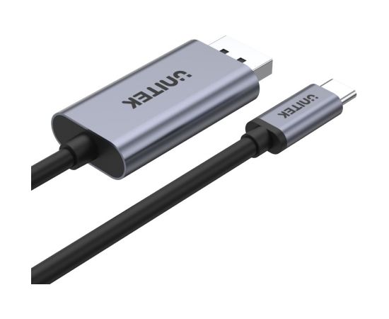 UNITEK V1409A cable gender changer USB-C DisplayPort Black, Grey