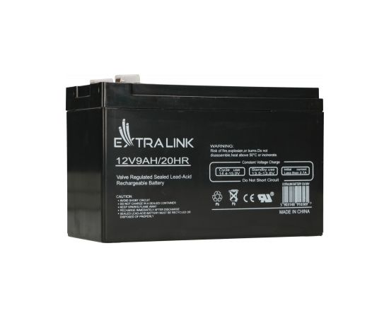 Extralink AKUMULATOR BATTERY ACCUMULATOR AGM 12V 9AH Sealed Lead Acid (VRLA)