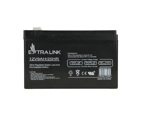 Extralink AKUMULATOR BATTERY ACCUMULATOR AGM 12V 9AH Sealed Lead Acid (VRLA)