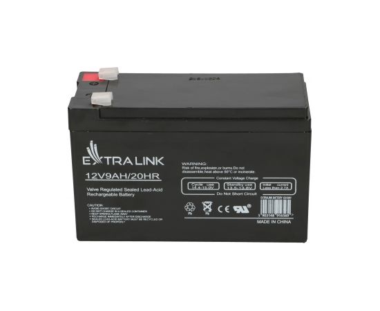 Extralink AKUMULATOR BATTERY ACCUMULATOR AGM 12V 9AH Sealed Lead Acid (VRLA)