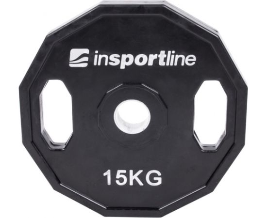 Gumijota svaru ripa 50 mm inSPORTline Ruberton 15 kg