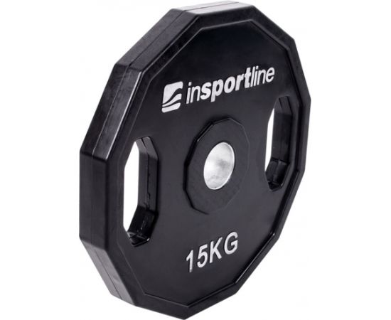 Gumijota svaru ripa 50 mm inSPORTline Ruberton 15 kg