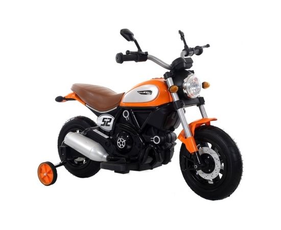 Bērnu elektriskais motocikls "QK307", oranžs