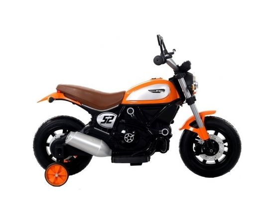 Bērnu elektriskais motocikls "QK307", oranžs