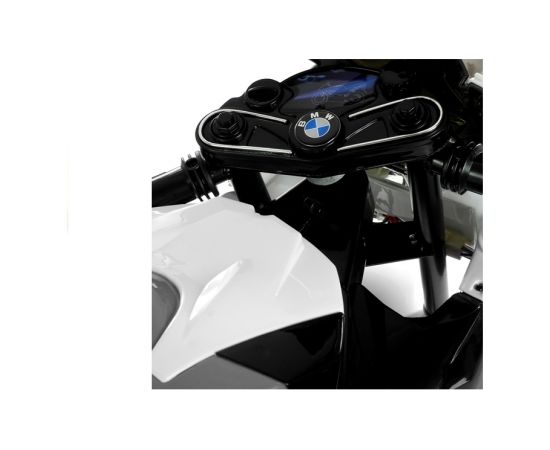 Elektriskais motocikls "BMW S1000RR", sudraba