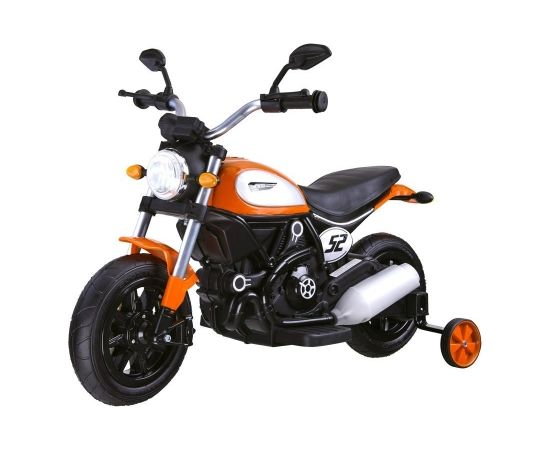 Elektriskais motocikls "Street BOB", oranžs