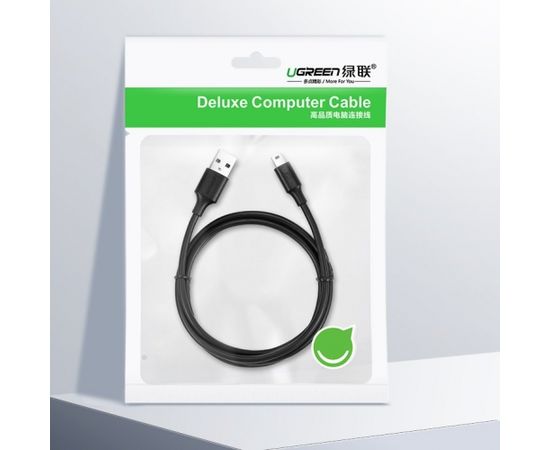 Ugreen USB - mini USB cable 480 Mbps 2 m black (US132 30472)