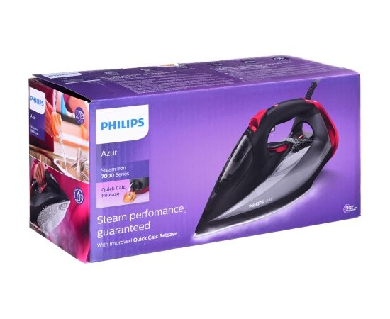 Philips Azur GC4567/80 iron Steam iron SteamGlide soleplate 2600 W Black