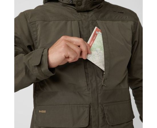 Fjallraven Lappland Hybrid Jacket / Tumši zaļa / XXL