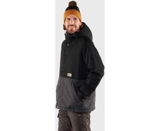 Fjallraven Vardag Lite Padded Jacket / Melna / Pelēka / XL