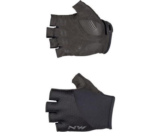 Northwave Fast Short Glove / Melna / Sarkana / XL