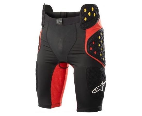 Alpinestars Bionic Pro Shorts / Melna / Sarkana / L