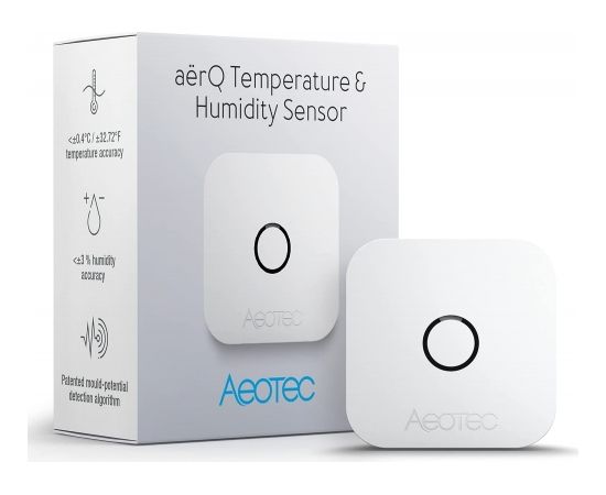 Aeotec aërQ Temperature & Humidity Sensor, Z-Wave Plus