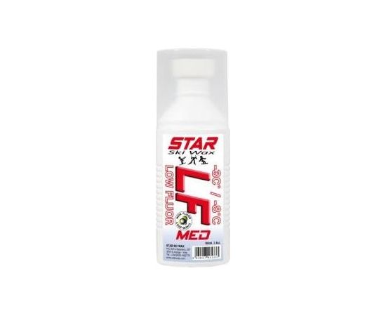 Star Ski Wax LF Med -3/-8°C Low Fluor Sponge Liquid 100ml / -3...-8 °C