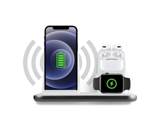 Gecko xtorm PS101 3-in-1 Wireless Charging Base for Apple