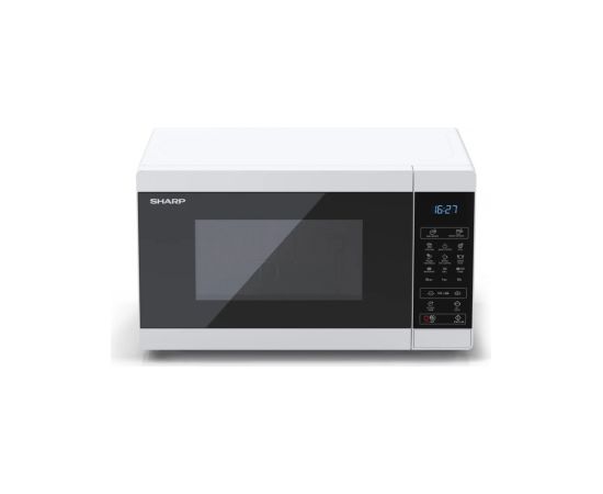 Sharp YC-MG02E-W microwave Countertop 20 L 800 W Blue, White