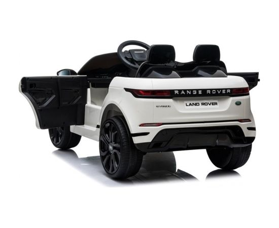 Vienvietīgs elektromobilis Range Rover Evoque, balts