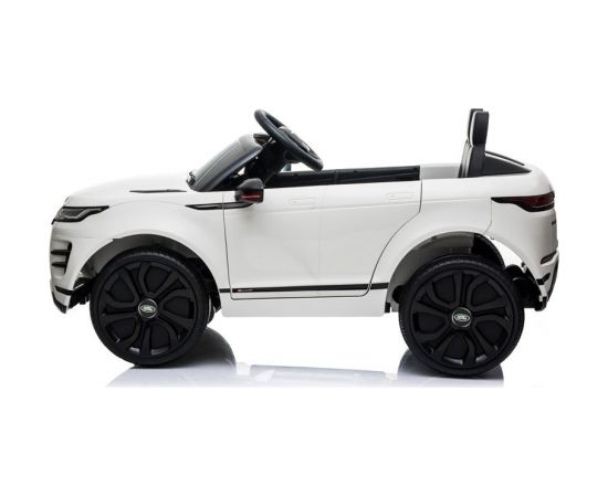 Vienvietīgs elektromobilis Range Rover Evoque, balts