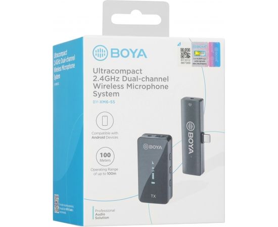 Boya wireless microphone BY-XM6-S5