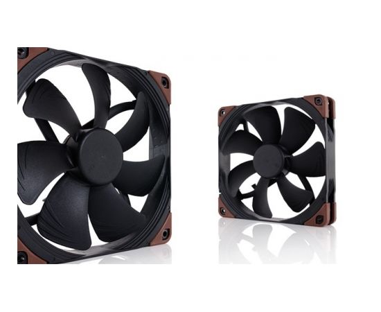 Noctua NF-A14 industrialPPC-2000 Computer case Fan 14 cm Black, Brown