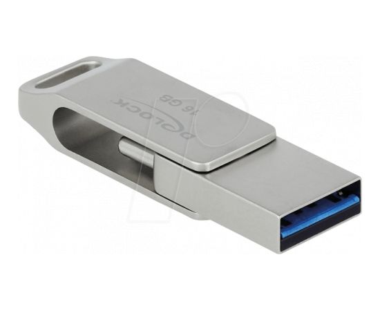 DELOCK USB 3.2 Gen 1 Memory Stick 16GB - Metal Housing