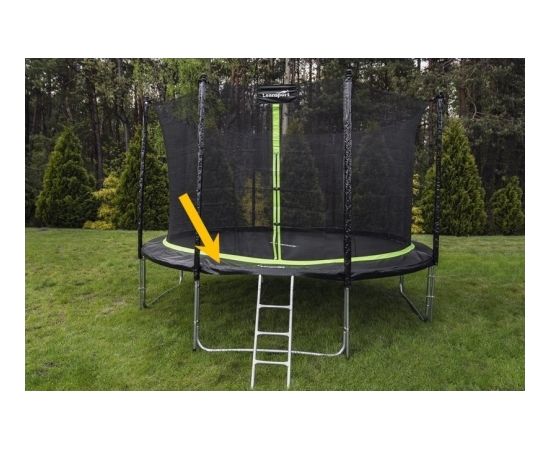 Batuta atsperu aizsargs Lean Sport Pro, 244cm, zaļš