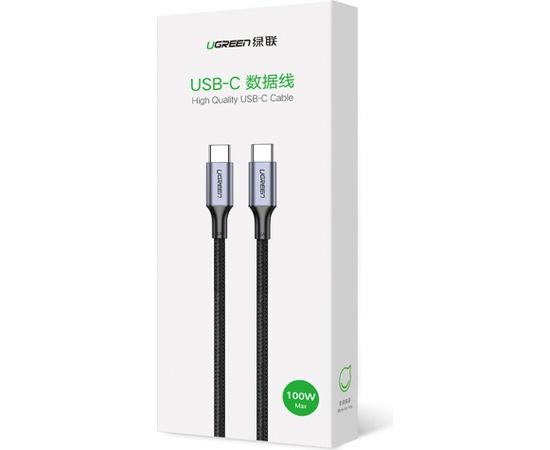 Ugreen USB Type C - USB Type C charging data cable Power Delivery 100W Quick Charge FCP 5A 3m gray (90120 US316)