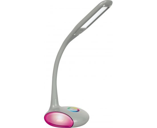 Activejet LED desk lamp VENUS GREY with RGB base