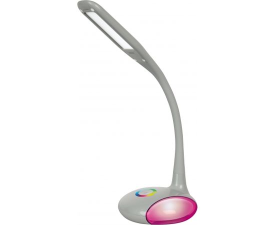 Activejet LED desk lamp VENUS GREY with RGB base