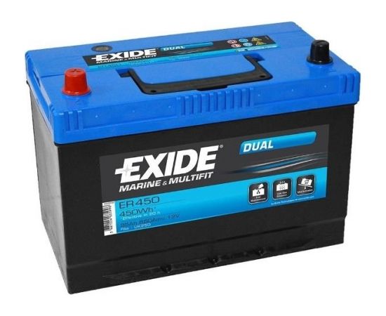 Exide Dual Marine & Multifit ER450 12V 95Ah 650A 310x175x225 ER450