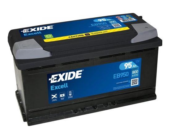 Exide Excell EB950 12V 95Ah 800A 353x175x190 EB950