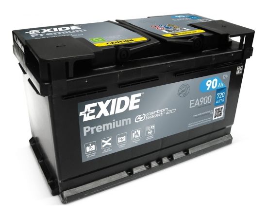 Exide Premium EA900 12V 90Ah 720A 315x175x190 EA900