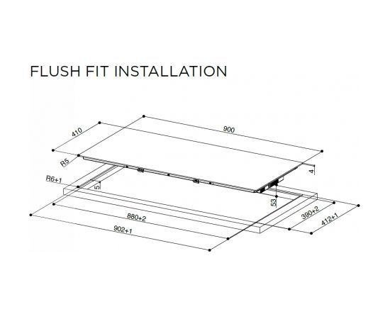 Induction hob Faber FCH Slim 94 BK KL