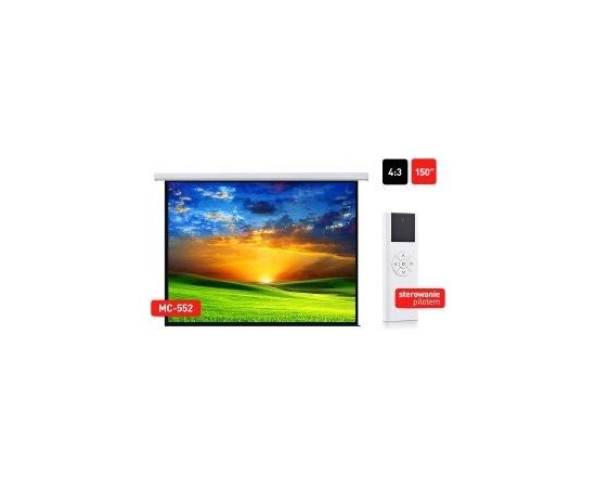 Maclean MC-552 projection screen 3.81 m (150") 4:3