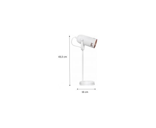 Activejet NICOLE WHITE E27 desk lamp