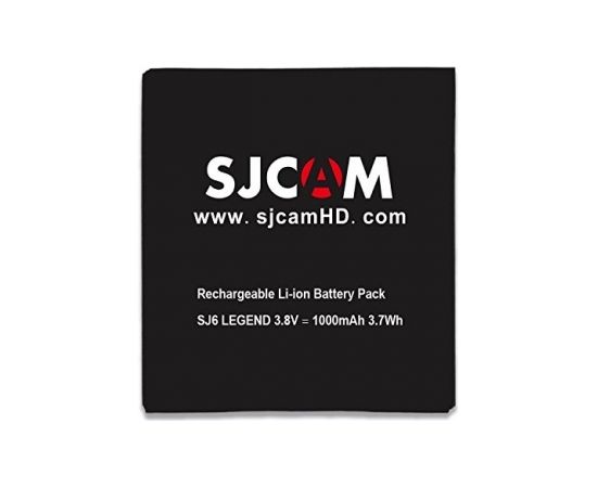 SJCam Oriģināls akumulators priekš Sporta Kameras SJ6 Legend 3.8V 1000mAh Li-Ion (EU Blister)