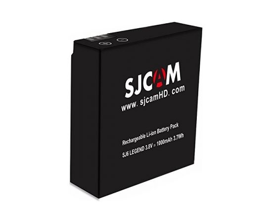 SJCam Oriģināls akumulators priekš Sporta Kameras SJ6 Legend 3.8V 1000mAh Li-Ion (EU Blister)