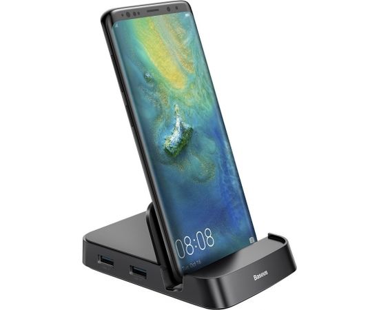 Baseus Mate USB Type-C Hub Desktop Docking Station Stand for Mobile Phone