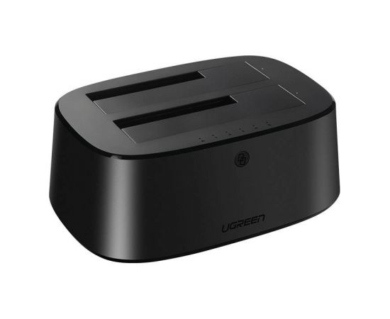 UGREEN CM198 docking station for HDD/SSD, 2.5''/3.5'', USB 3.0 (black)