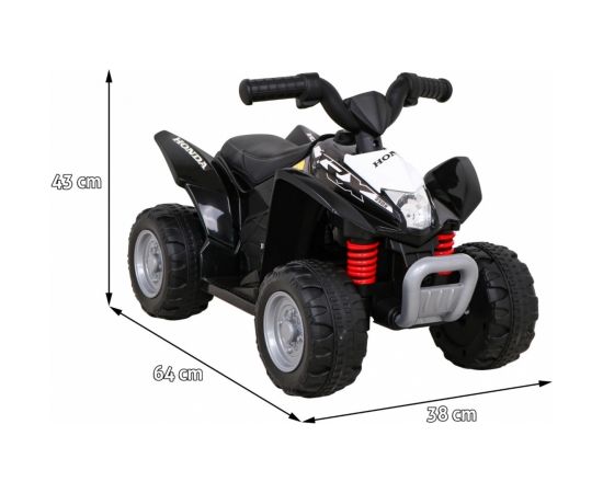 Kvadricikls Honda 250X TRX Quad Bike bērniem, melns