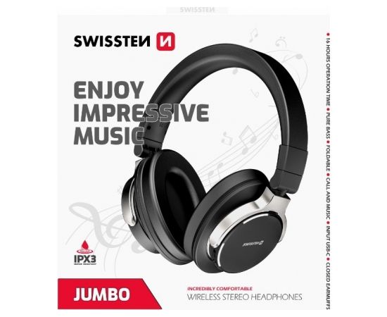 Swissten Jumbo Wireless Bluetooth Наушники