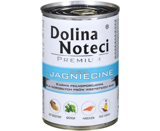 DOLINA NOTECI Premium Rich in lamb - wet dog food - 400 g